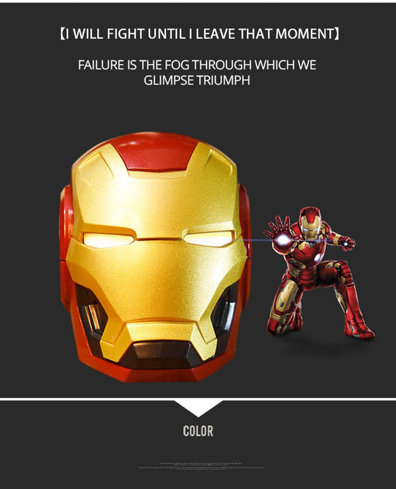 Iron Man BT Speaker Support Tf Card Speaker