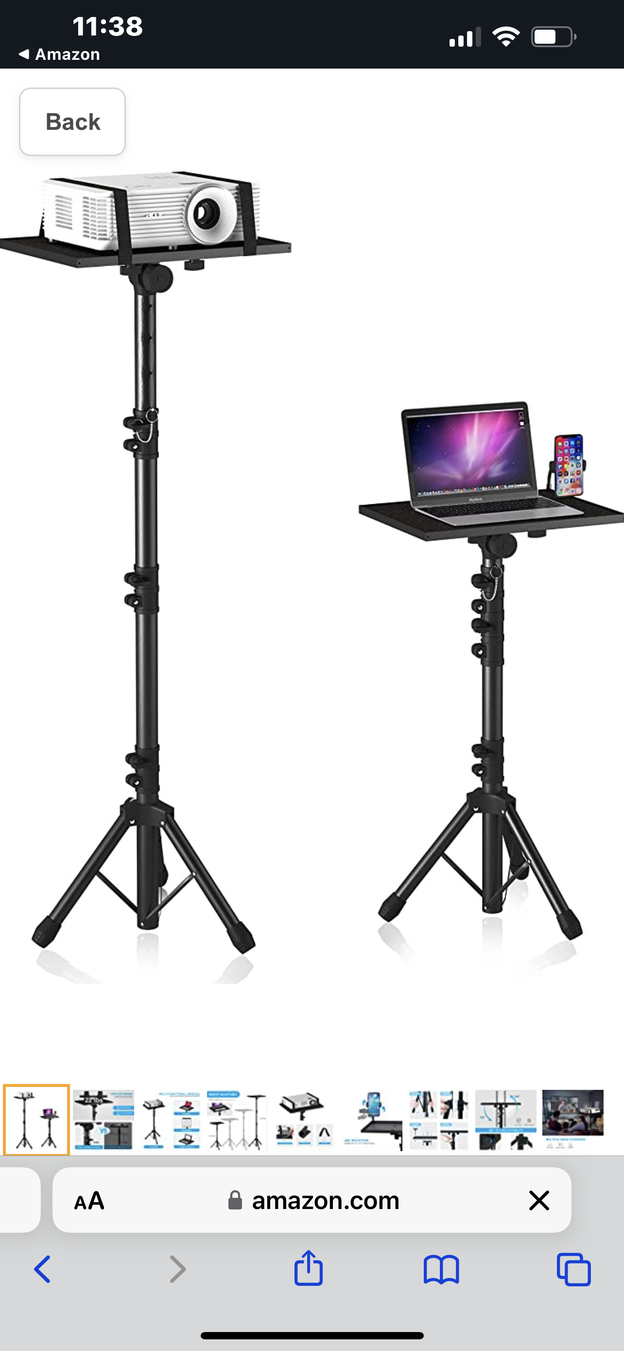 Projector Stand With Tripod 28"-41"