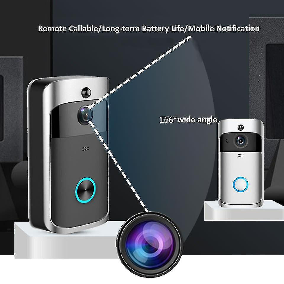 Smart Doorbell Camera Wifi Wireless Call Intercom Video-eye For Apartments Door Bell Ring For Phone Home Security Cameras