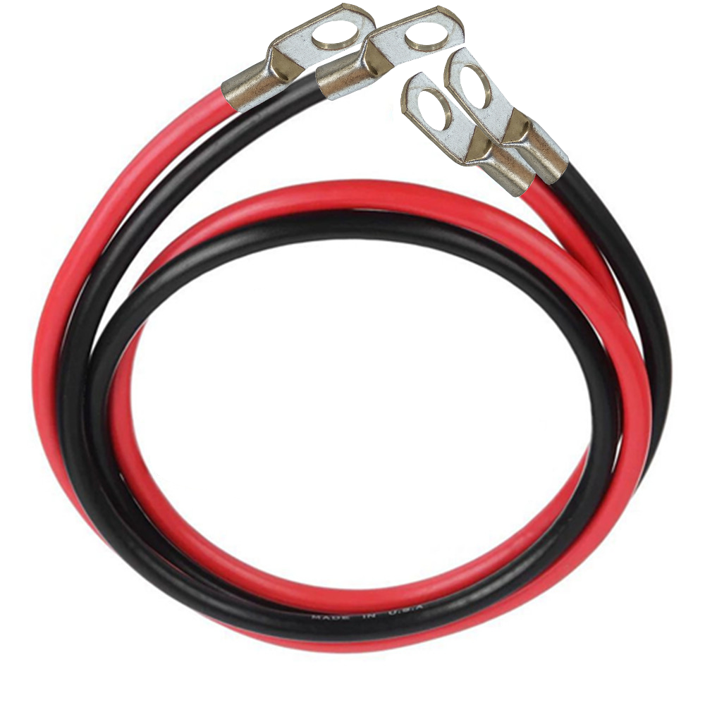 Battery Cable - 1m with lugs on Ends