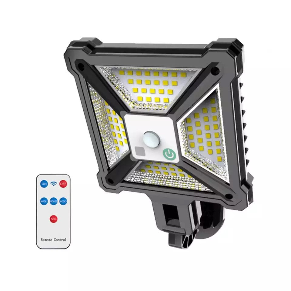 Load Shedding Solution - 81 LED Solar Sensor Light - Long lasting Battery