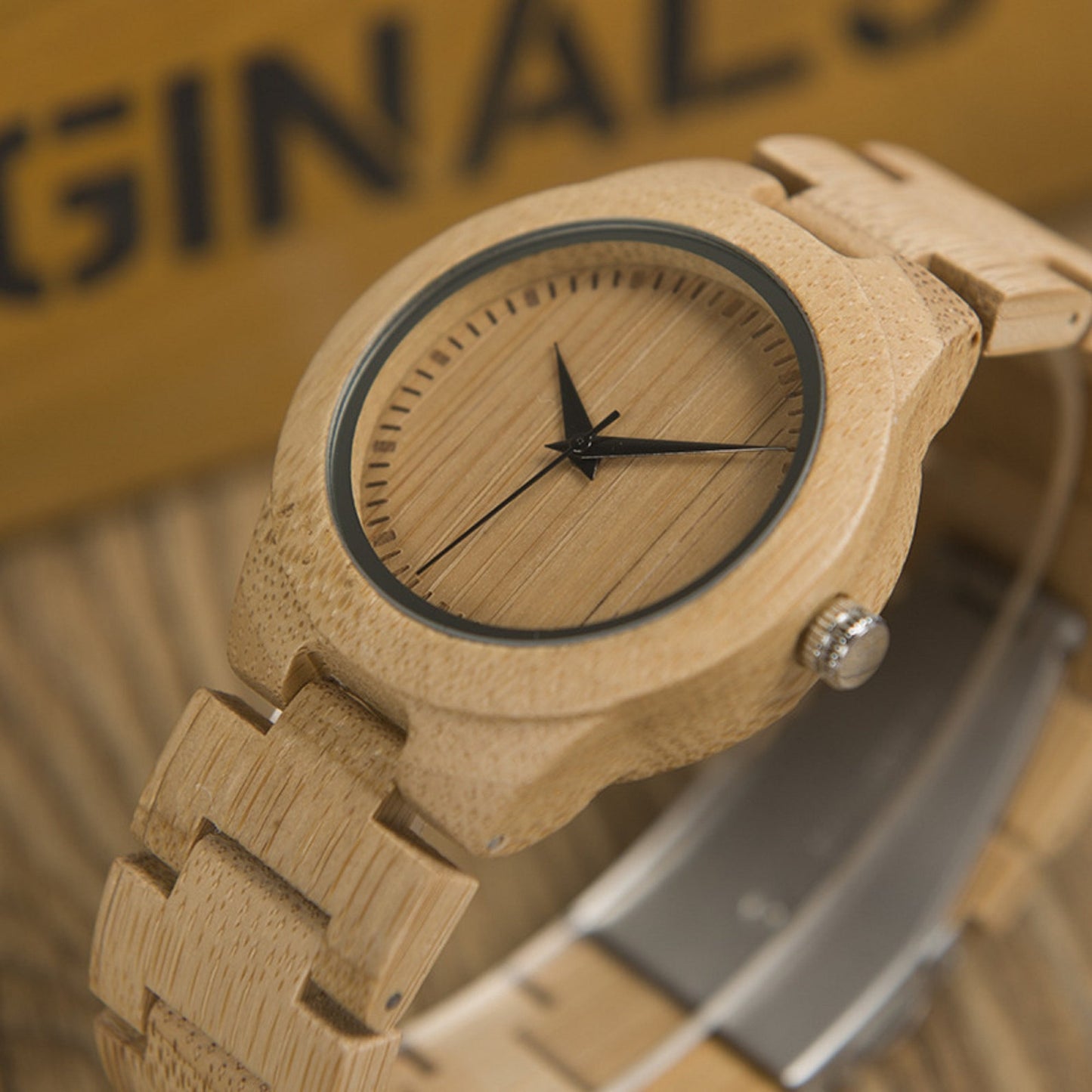 Men’s Bamboo Watch