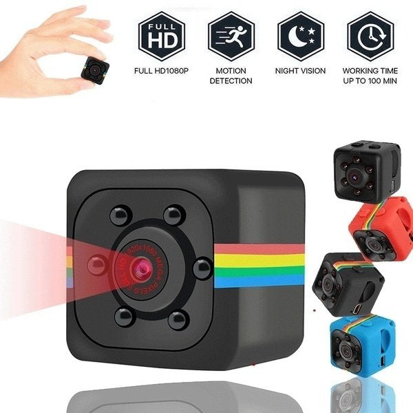 SQ11 Wireless Wifi IP Mini Camera HD 1080P Sensor Night Vision Camcorder Little Stars App