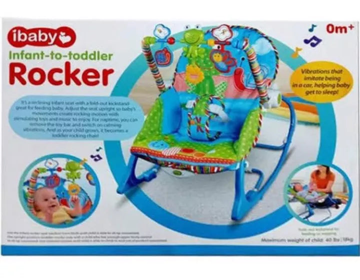 Infant Newborn Toddler Baby Rocker Rocking Chair