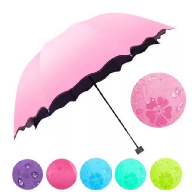 UV Folding Sun / Rain Windproof Umbrella