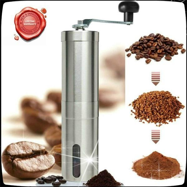 Stainless Steel Manual Coffee Mill