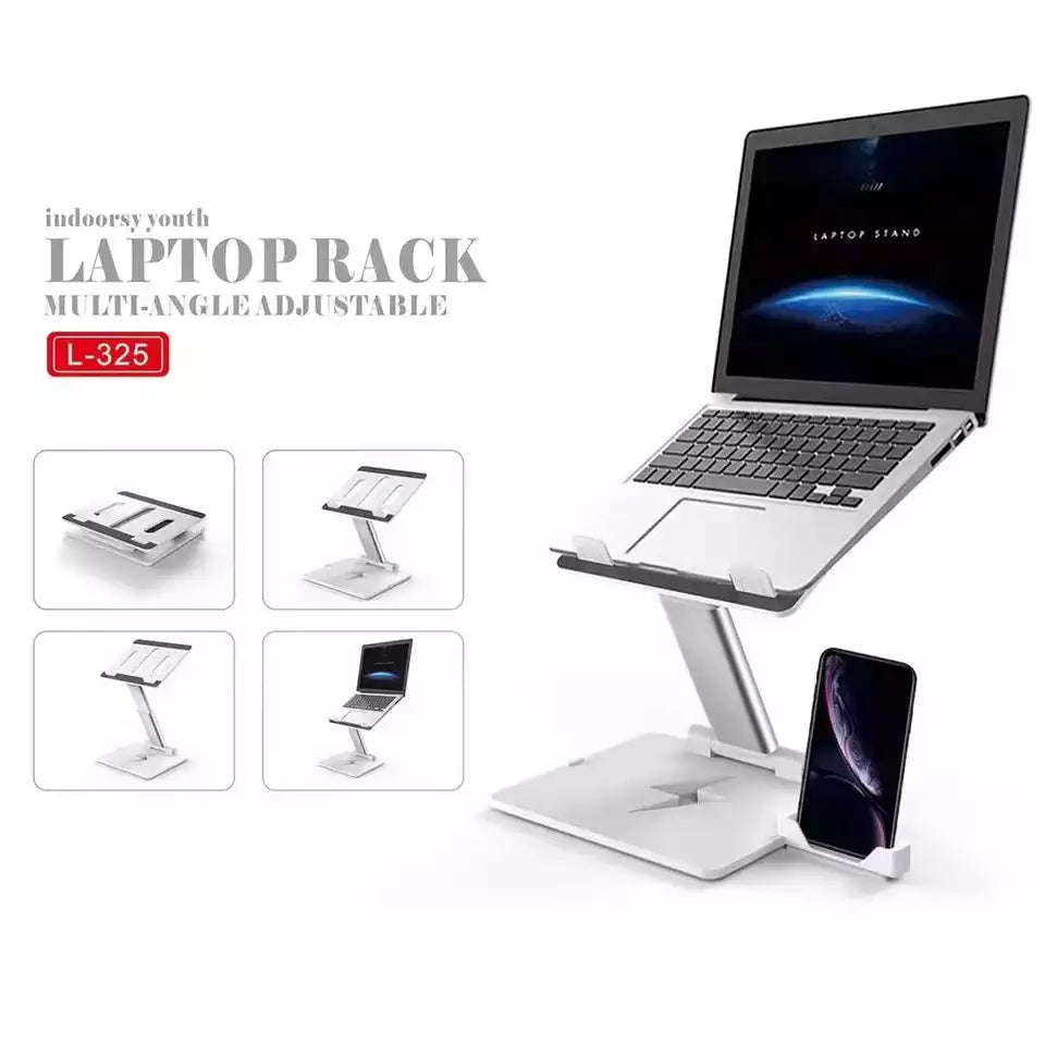 Multi-Angle Adjustable Laptop Rack