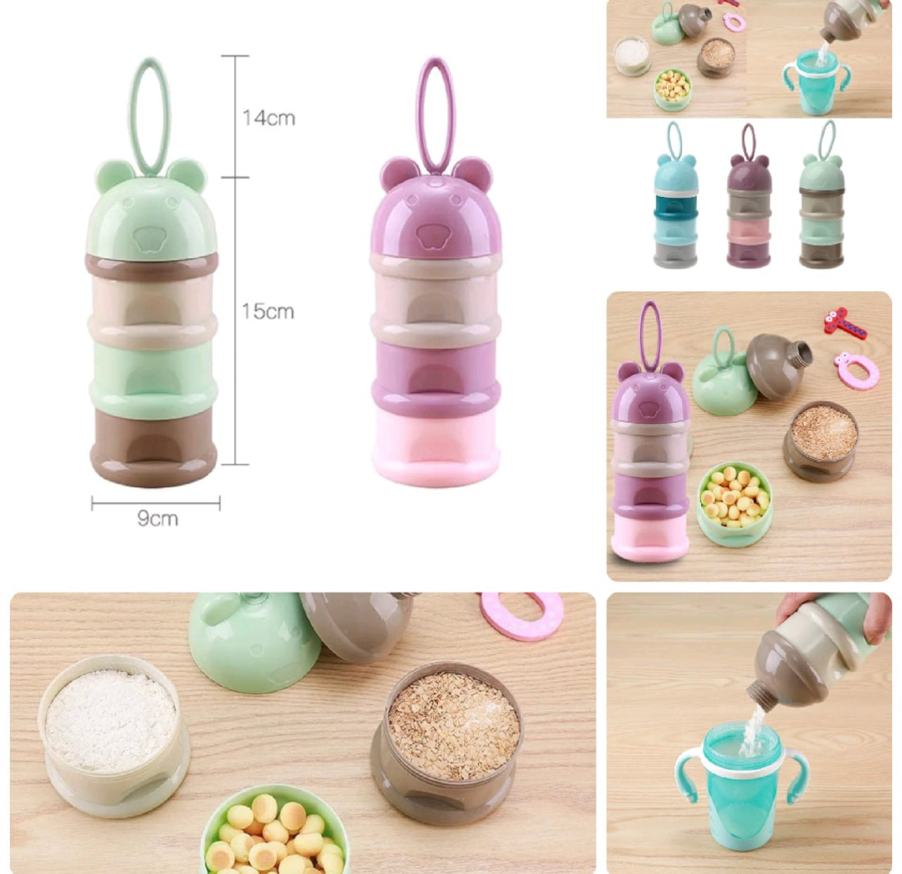 Baby Milk Container Powder Milk Container Storage Baby Milk Powder Storage Baby Milk Powder Dispenser Baby Milk Powder Formula Baby Milk