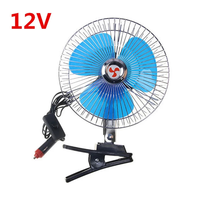 Portable 12V Oscillating Fan