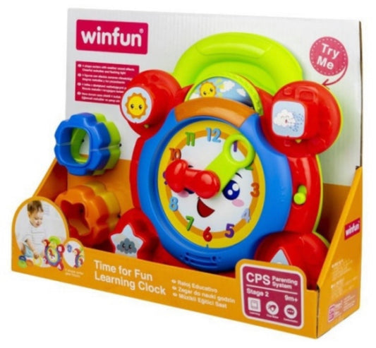 Winfun Time for Fun Learning Clock