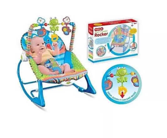 Infant Newborn Toddler Baby Rocker Rocking Chair