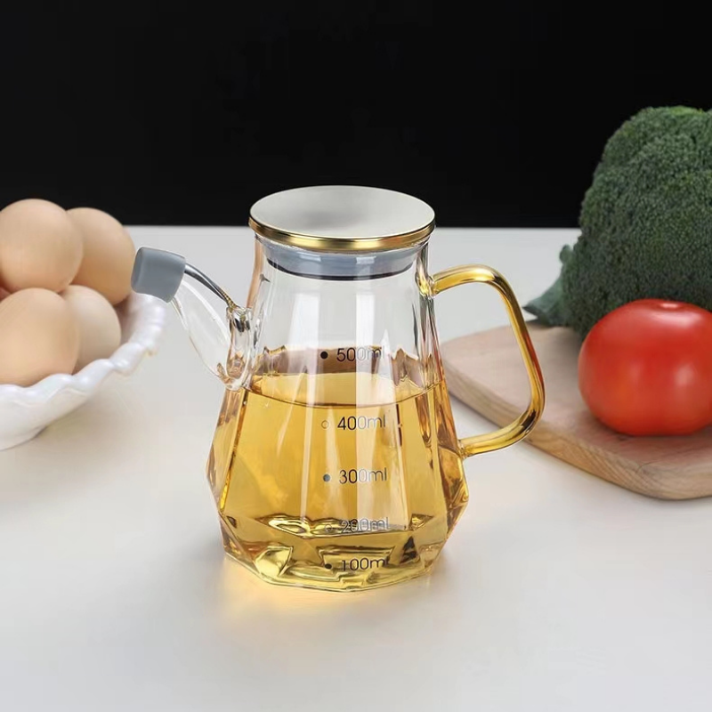 European Oil/Vinegar Pot Dispenser Bottle