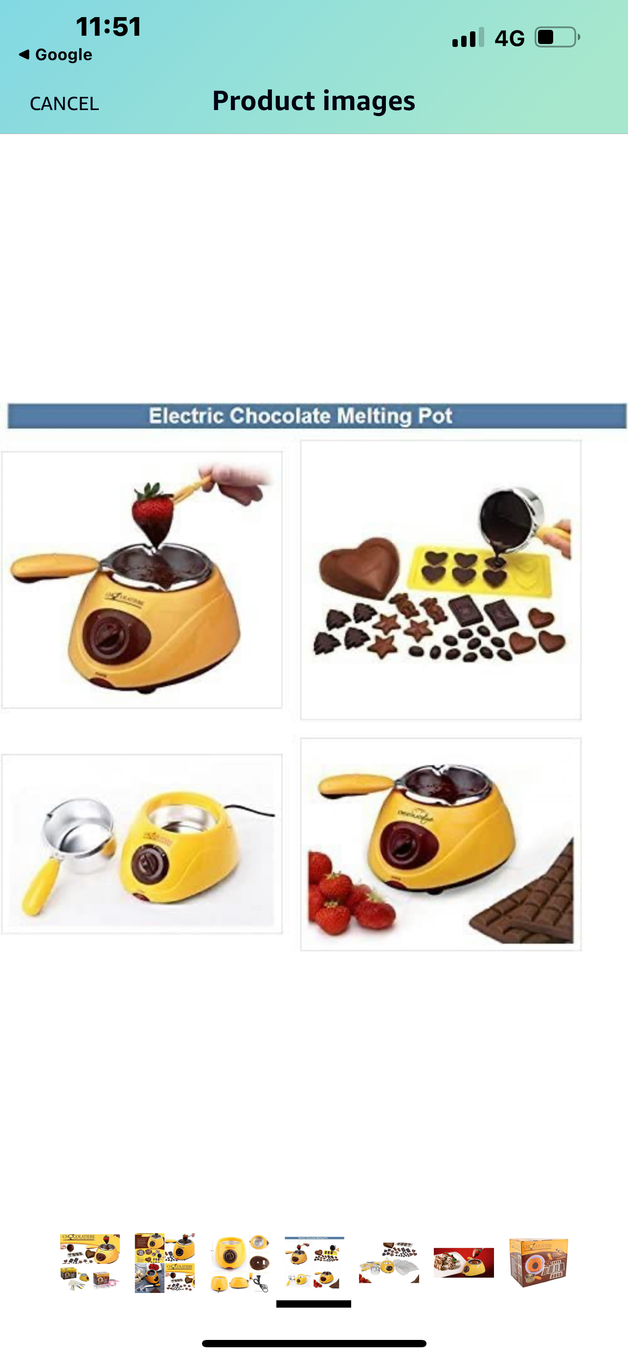 Fondue Electronic Chocolate Machine