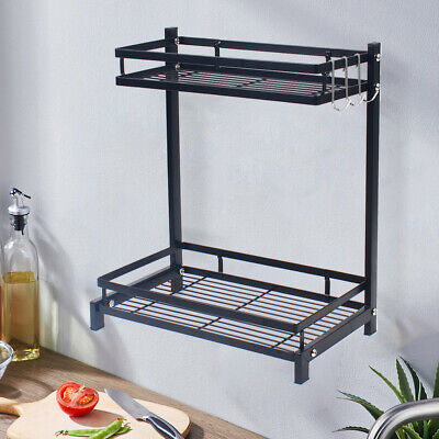 2-level Multi-Function Kitchen Storage Rack