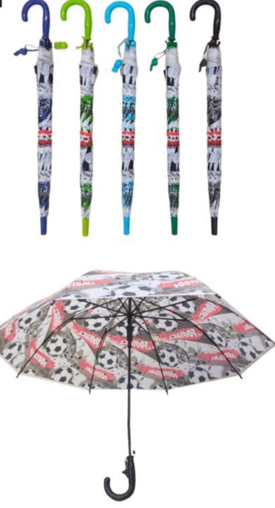 Soccer Pattern Umbrella