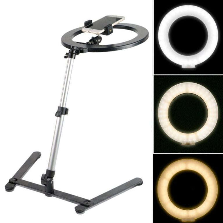 Overhead Shooting Bracket Ring Photography LED 12 inch Fill Light