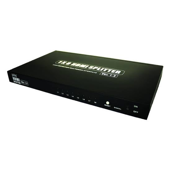 8 Port HDMI Splitter Full HD