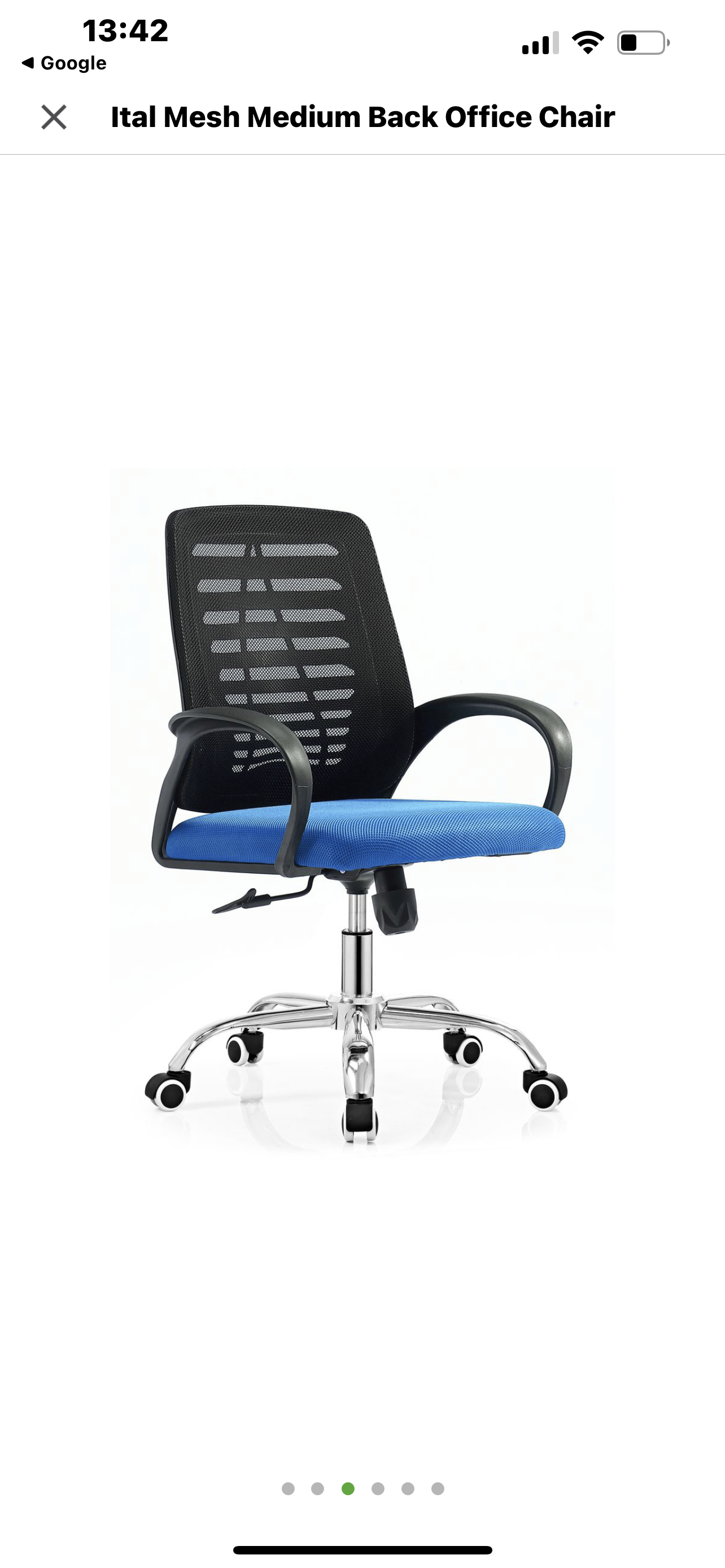 Office Chair Medium Mesh Back