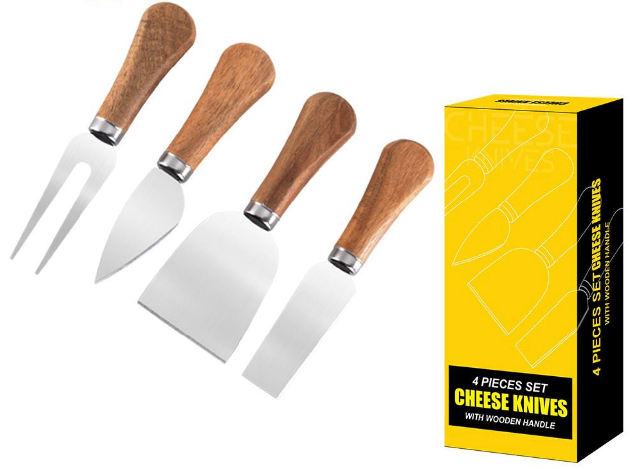 Cheese Knife Set 4pc