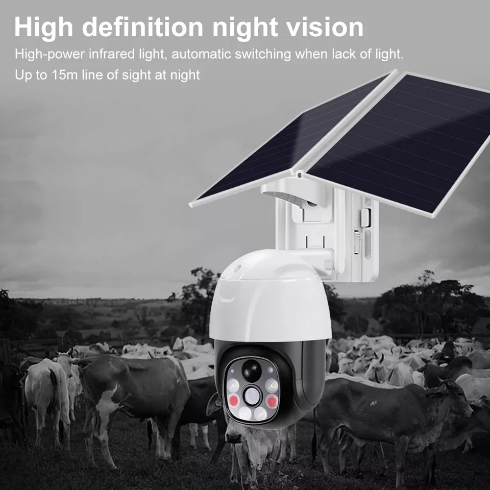 4G Solar Powered Camera