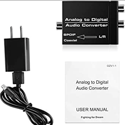 Analog To Digital Audio Converter