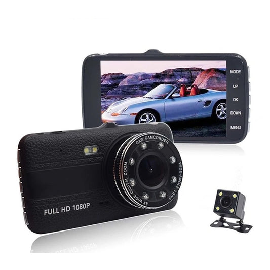 Vehicle Dash Board Camera 4′′ Screen with Reverse Camer