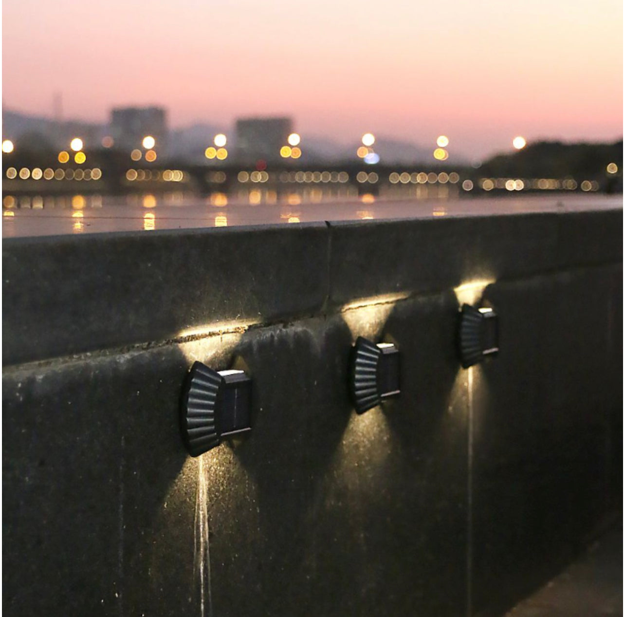 Solar Energy Wall Lamp 4pc