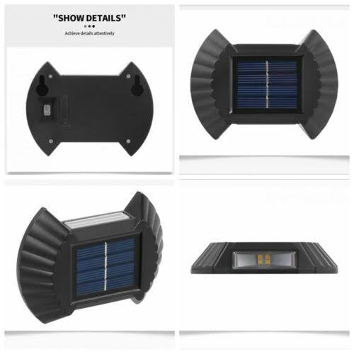 Waterproof Solar Wall Lamp -4 PCS