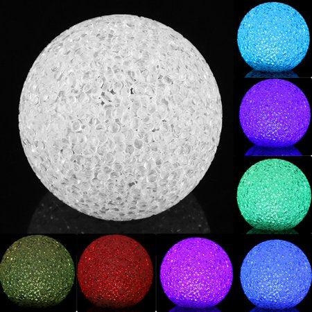 Party Ball Lights, RGB Multiple Colors Crystal Ball Night Light