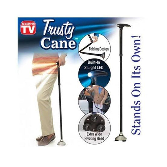 High Quality Trusty Foldable Cane with Built in Lights