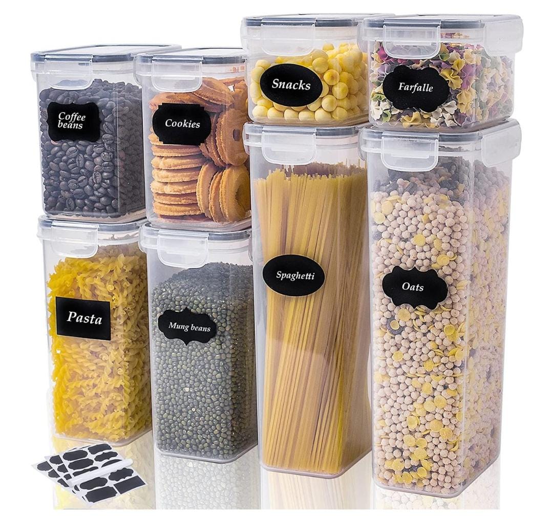 Food Storage Container Set Airtight 8pc