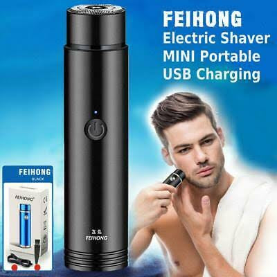 Mini Portable Electric Shaver USB Charging Shavers IPX7 Waterproof Pocket Electric Razor Aluminum Alloy Fast Charging Razor Tool