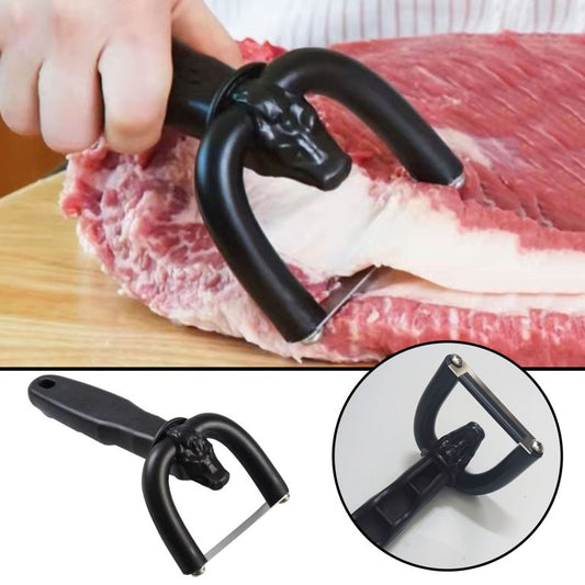 Fat Removal Tool Hand-Held Meat Cutter Household Convenient Meat Planer