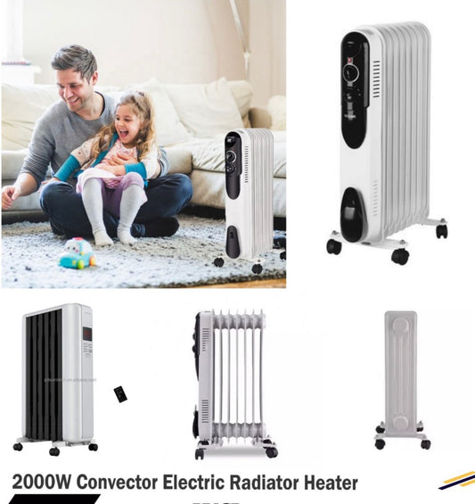 Condere Electric Heater (Oil Filled Radiator) - ZR-6016