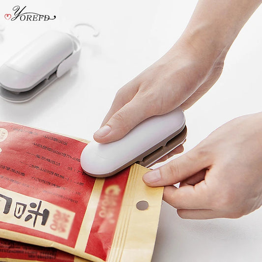 Soft Foot Mini Bag Sealer, Handheld Heat Vacuum