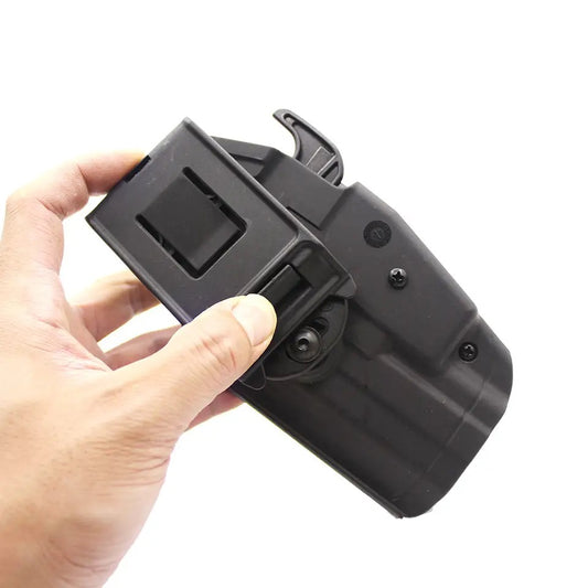 Gun Glock Holster Tactical Universal Black ABS Material Fit for Glock 17,18C,20,21,22,37 H&K 45 P30L VP40