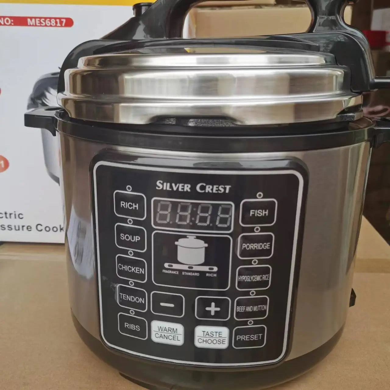 Silver Crest 6 Litre Electric Pressure Cooker Megamall Online Store