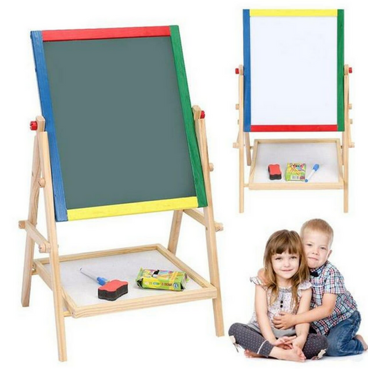 2 in 1 Kids Folding Drawing Board