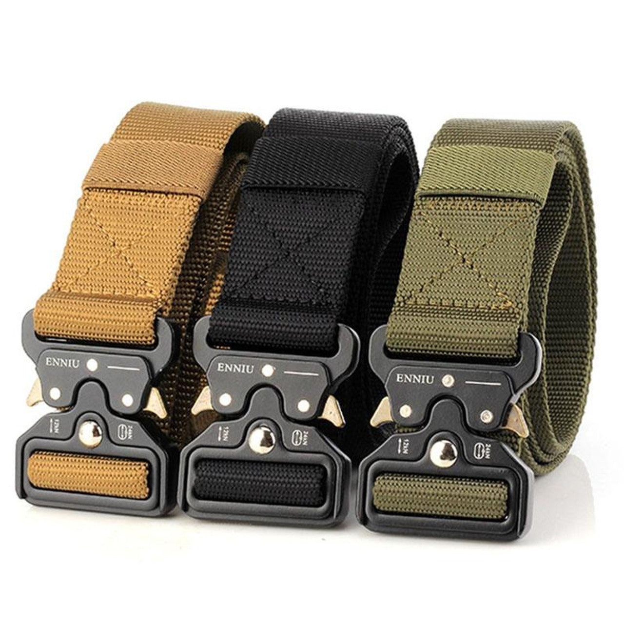 Heavy Duty Metal Buckle Military Tactical Belt