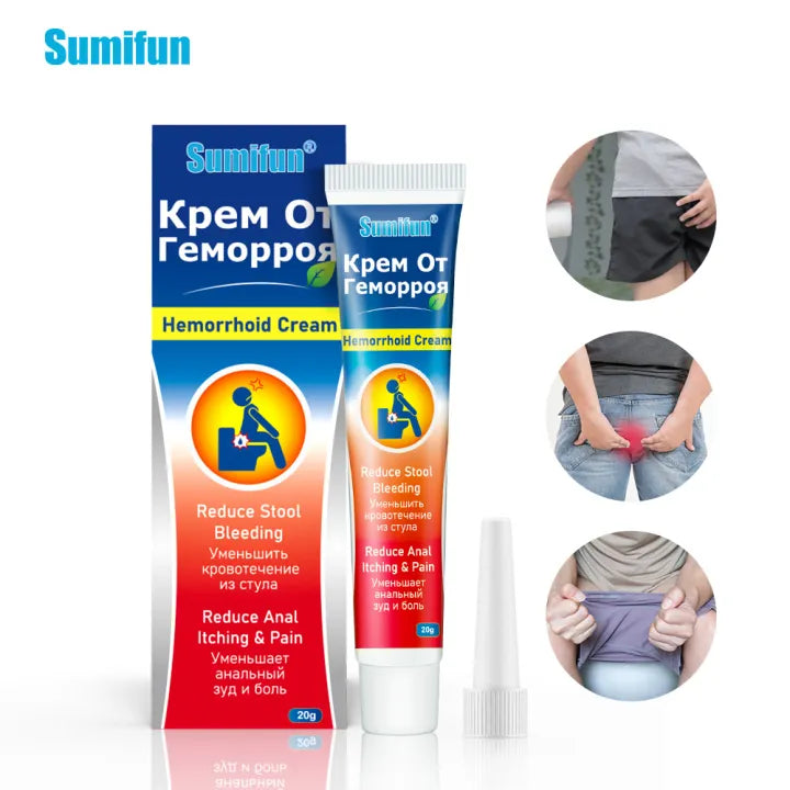 Sumifun Haemorrhoids Cream Original Haemorrhoids Ointment Rapid Internal External Hemorrhoids Treat