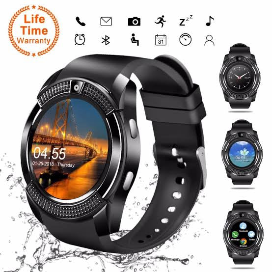 V8 Smartwatch Bluetooth Smart Watch Touch Screen Wrist Watch