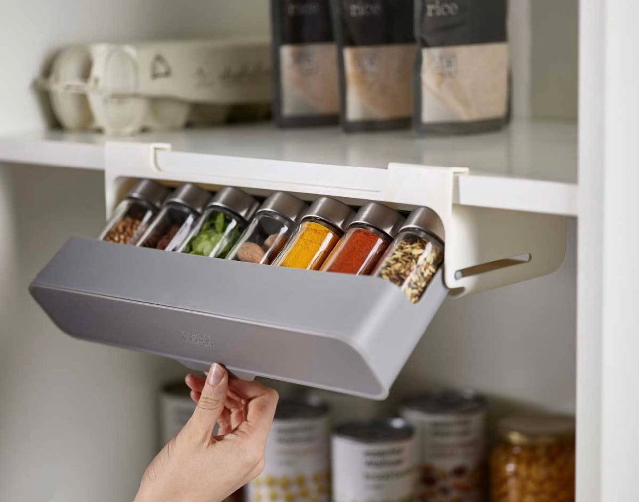 Under-Shelf Spice Rack