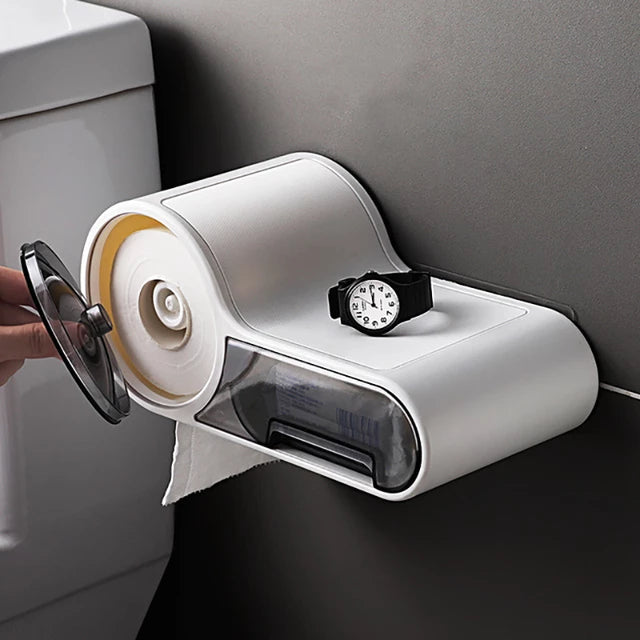 Bathroom Toilet Paper Holder Plastic Toilet Paper Tissue