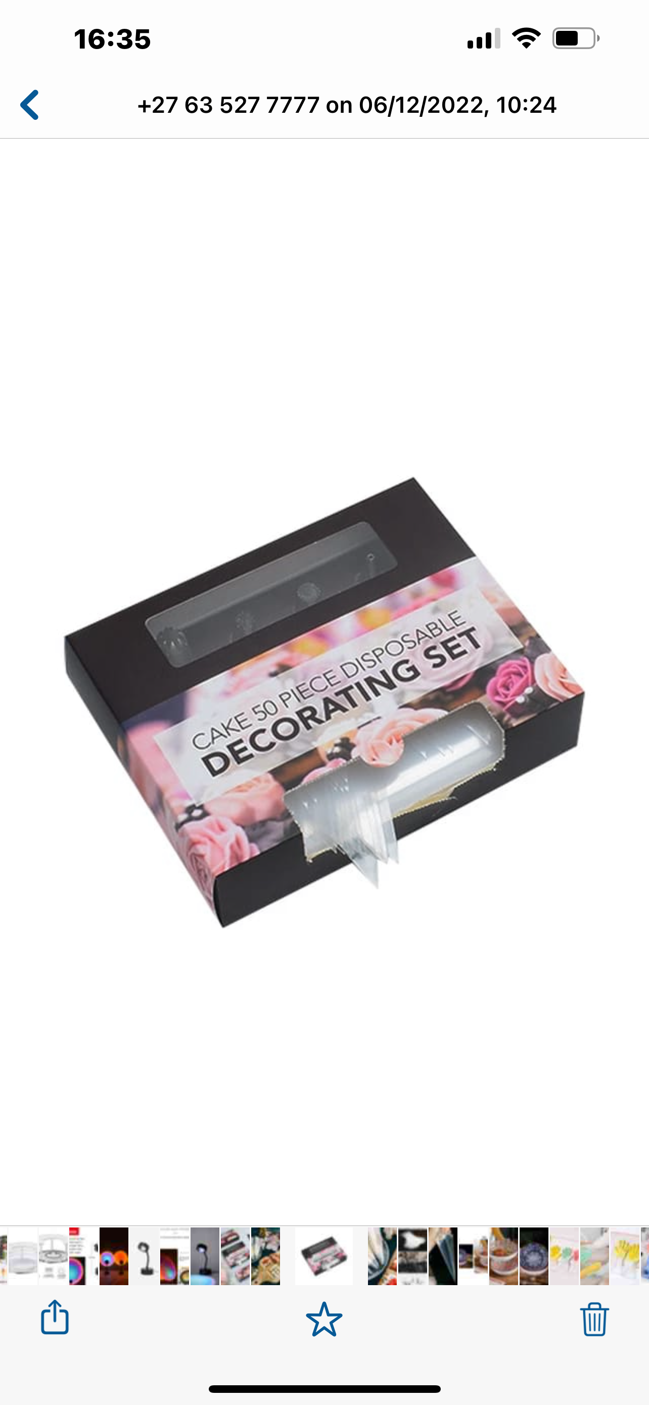 Cake Decorating Set 50pc