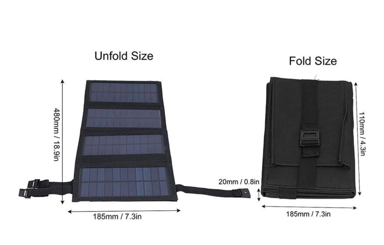 Foldable Solar Power Bank 20W