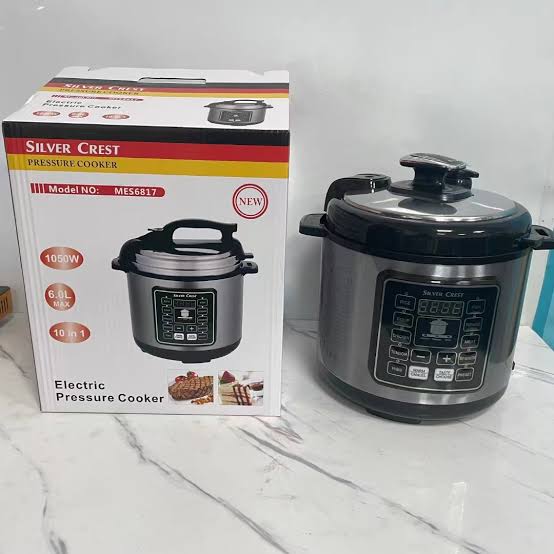 Silver Crest- 6 Litre Electric Pressure Cooker