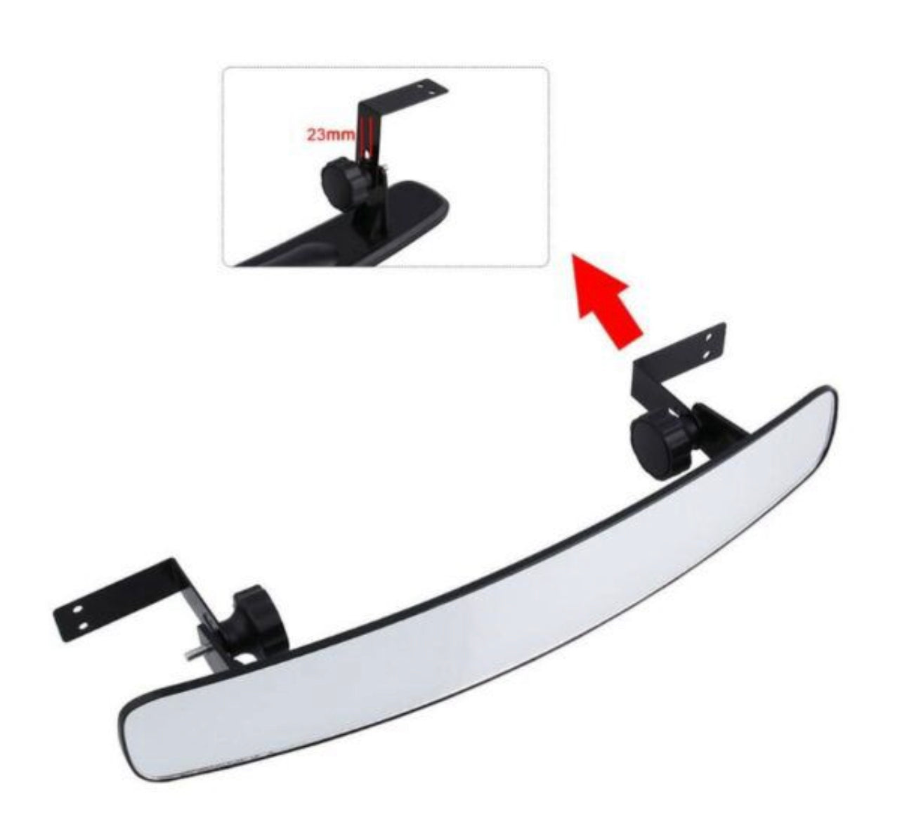 16.5 Inch Wide Rear View Panoramic Car Mirror