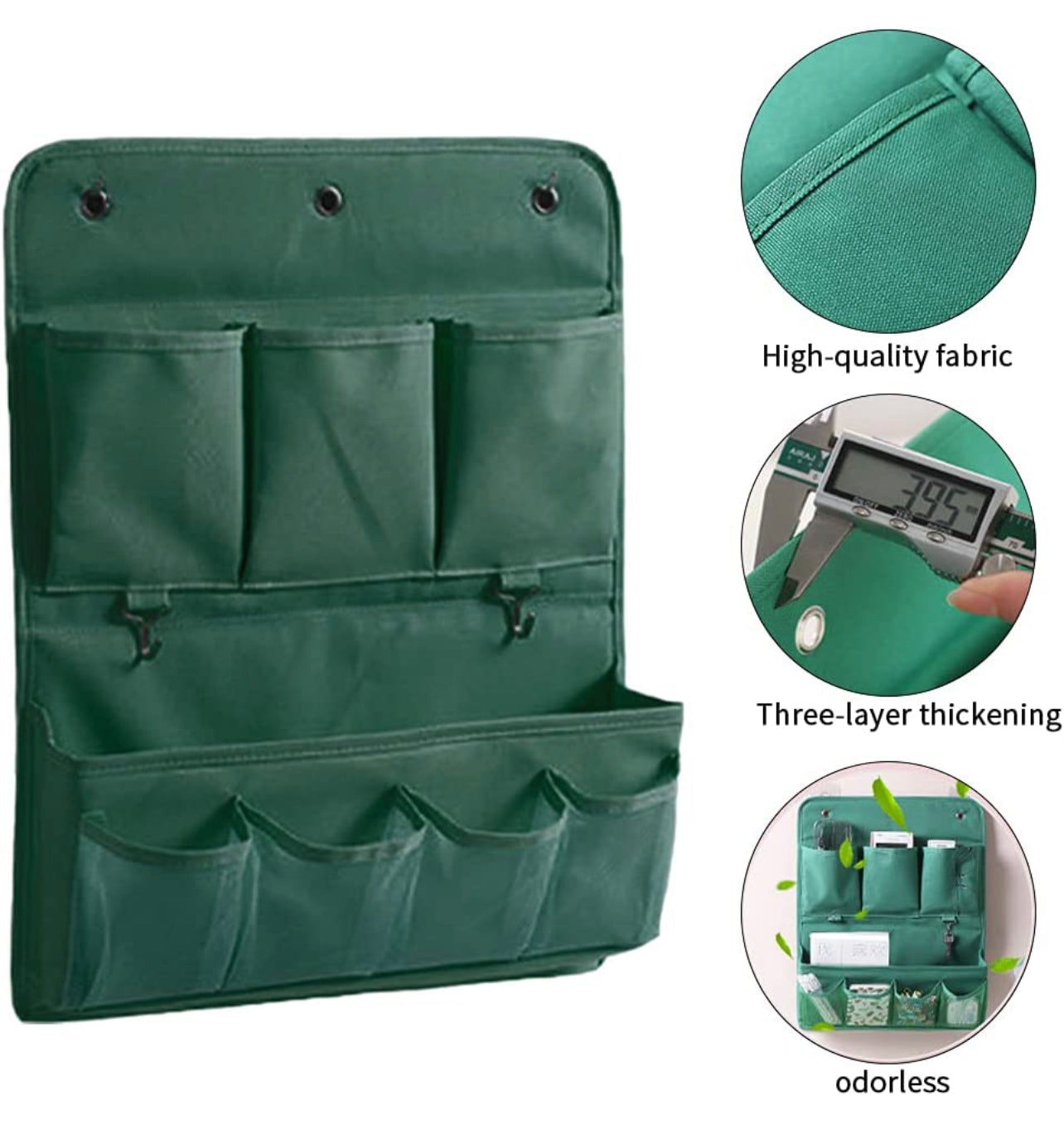 Wall Door Hanging Storage Organizer Multi-Pocket Sundries Storage Bag