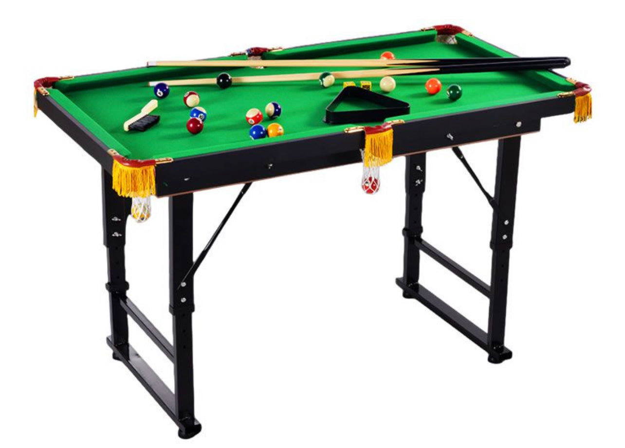 Kids Mini Adjustable Snooker Table - 1.2m