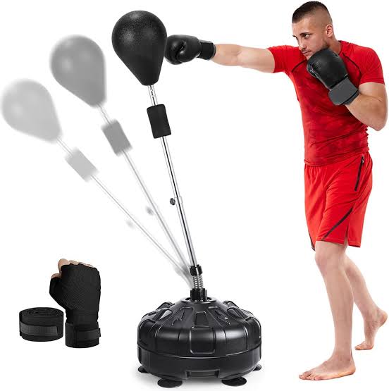 Height Adustable Free Standing Punching Speed Ball